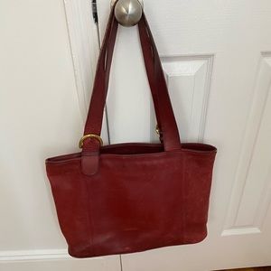 Vintage Red Coach Purse